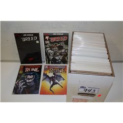 MODERN SHORT BOX LOT OF RUNS & TITLES, HIGH GRADE AVERAGE