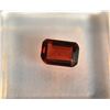 Image 1 : Beautiful Octagon Cut Garnet Gemstone 7 x 4.5mm   1.00ct