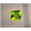 Image 1 : Peridot Gemstone Princess Cut 6mm  1.10ct   Very Nice!