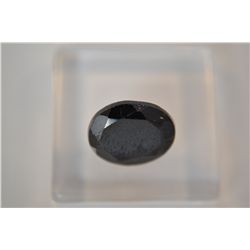 Beautiful Dark Blue Sapphire 3.85ct  Oval Cut  11 x 9mm