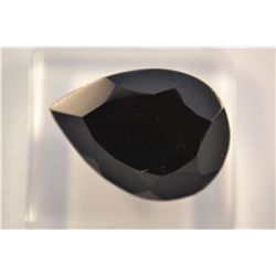 Beautiful Dark Blue Sapphire 7.75ct  Pear Cut  18 x 10mm