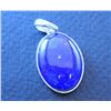Image 2 : Beautiful Lapis Lazuli Pendant ***Set in .925 Sterling Silver***