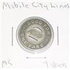 Image 1 : Mobile City Lines transit token