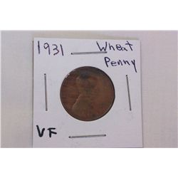 1931VF Wheat Cent