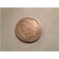 1882-O MORGAN SILVER DOLLAR