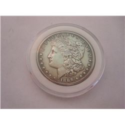 1886-S MORGAN DOLLAR AU-55