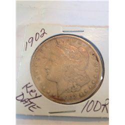 1902 MORGAN SILVER DOLLAR