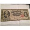 Image 1 : 1891 MARTHA WASHINGTOM $1 SILVER CERTIFICATE. VERY RARE