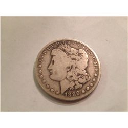 1886-O MORGAN SILVER DOLLAR