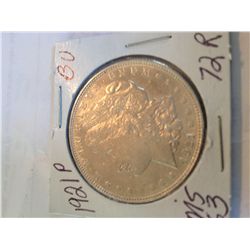 1921  MS-63 MORGAN DOLLAR