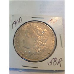 1900 Morgan Dollar Ch AU55