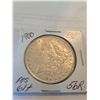 Image 1 : 1900 MORGAN SILVER DOLLAR BU MS-61