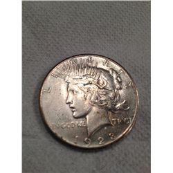 1928 Peace Dollar VF KEY DATE