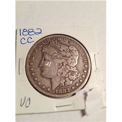 1882-CC Morgan Dollar