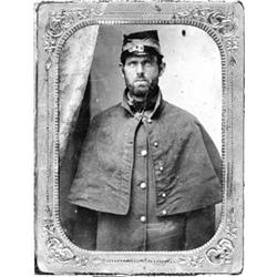 (CONFEDERATE SOLDIER TINTYPE)