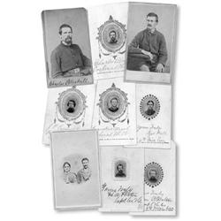 (SOLDIERS WHO CAPTURED JEFFERSON DAVIS)
