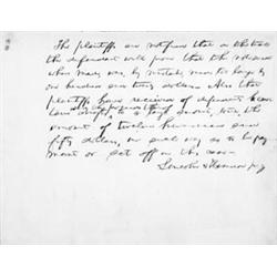 LINCOLN, ABRAHAM