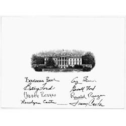 (FOUR PRESIDENTS AND FOUR FIRST LADIES)