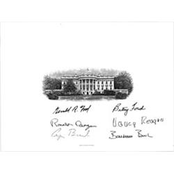 (THREE PRESIDENTS AND THREE FIRST LADIES)