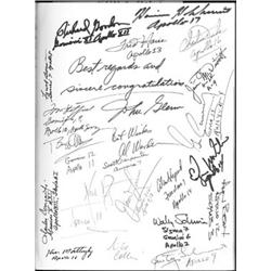 (ASTRONAUT SIGNED SPACE TRAVEL BOOK)