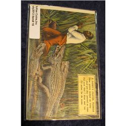16.  Racist art and black memorabilia. "A Darky's Prayer, Florida Dese gaters looked so feary and ye