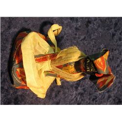 31. Racist Art and black memorabilia Female figure on a Dinner Bell dressed in Hatian Costume.