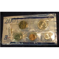 713. 2001 P & D U.S. Mint Set. Original as issued.