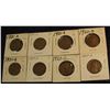 Image 1 : 1203. (5) 1921 S G-VG & (3) 23 S F-12 Lincoln Cents.