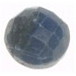5.10 CARAT *LARGE* BLUE SAPPHIRE *BEAUTIFUL DIAMOND ROUND CUT GEMSTONE*!! GEMSTONE CAME OUT OF SAFE!