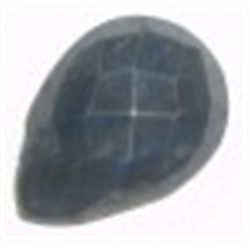 6.40 CARAT *LARGE* BLUE SAPPHIRE *BEAUTIFUL DIAMOND PEAR CUT GEMSTONE*!! GEMSTONE CAME OUT OF SAFE!