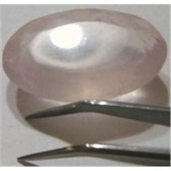 61.95 CARAT ROSE QUARTZ *BEAUTIFUL OVAL CUT  NATURAL GEMSTONE*!! GEMSTONE CAME OUT OF SAFE!!