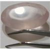 Image 1 : 61.95 CARAT ROSE QUARTZ *BEAUTIFUL OVAL CUT  NATURAL GEMSTONE*!! GEMSTONE CAME OUT OF SAFE!!