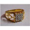 Image 1 : 3.312g Ring of Diamond :0.47 Ctw, 18kt Gold 3.218g