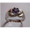 Image 1 : 4.270g Ring of Amethyst Sterling Silver