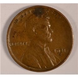 1931-S LINCOLN CENT, AU