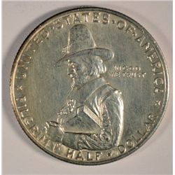 1920 PILGRIM COMMEMORATIVE HALF DOLLAR, MS-63