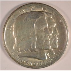 1936 LONG ISLAND COMMEMORATIVE HALF  DOLLAR, MS-62