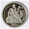 Image 1 : 1875-CC SEATED DIME F/VF