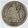 Image 1 : 1876-CC SEATED DIME G/VG
