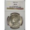 Image 1 : 1898-O MORGAN DOLLAR NGC MS64