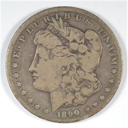 1890-CC MORGAN DOLLAR VG