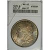 Image 1 : 1878 7/8 TF MORGAN DOLLAR ANACS MS62 TONED