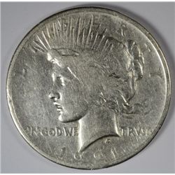 1921 PEACE DOLLAR VG