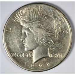 1921 PEACE DOLLAR VF/XF