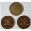 Image 1 : 3-1857 FLYING EAGLE CENTS "GRADING SET" (AG, GOOD, VG)