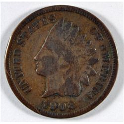 1908-S INDIAN HEAD CENT GOOD