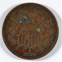 1872 TWO CENT FINE