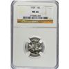 Image 1 : 1939 MERCURY DIME NGC MS66