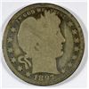1897-O BARBER QUARTER GOOD