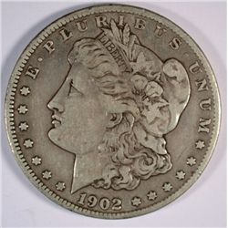 1902-S MORGAN DOLLAR VF